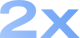 2x