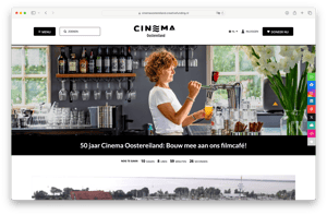 CINEMA OOSTEREILAND crowdfunding - Bezoeker