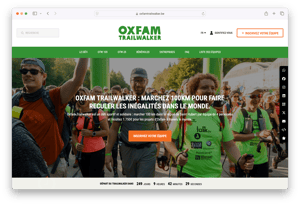 Oxfam Trailwalker - Vue publique