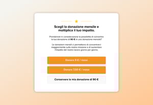 form per la raccolta fondi online