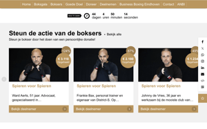 Business boksgala eindhoven online fondsenwerving website