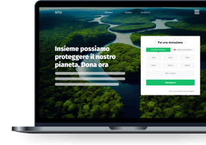 form per le donazioni online integrato